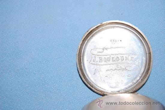 Relojes de bolsillo: RELOJ DE BOLSILLO EN PLATA - Foto 6