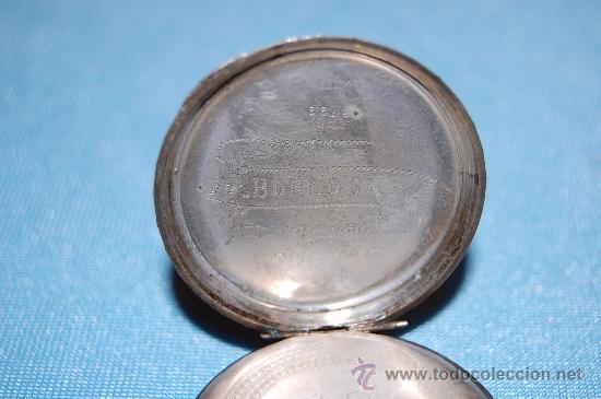 Relojes de bolsillo: RELOJ DE BOLSILLO EN PLATA - Foto 3