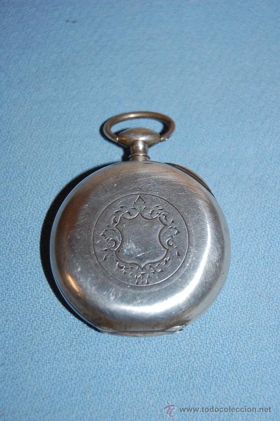 Relojes de bolsillo: RELOJ BOLSILLO EN PLATA - Foto 6