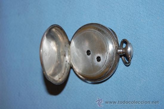Relojes de bolsillo: RELOJ BOLSILLO EN PLATA - Foto 4