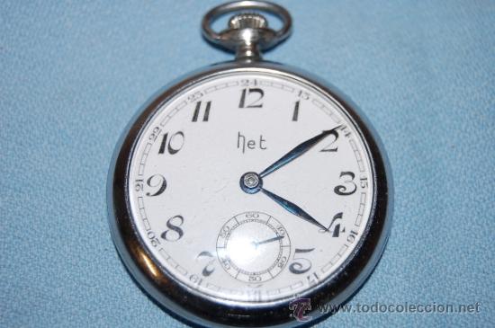 Relojes de bolsillo: RELOJ DE BOLSILLO CON ESTUCHE Y CADENA - Foto 4