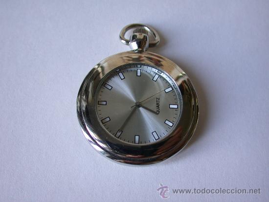 Relojes de bolsillo: RELOJ DE BOLSILLO CIRCULAR, DE CUARZO - Foto 1