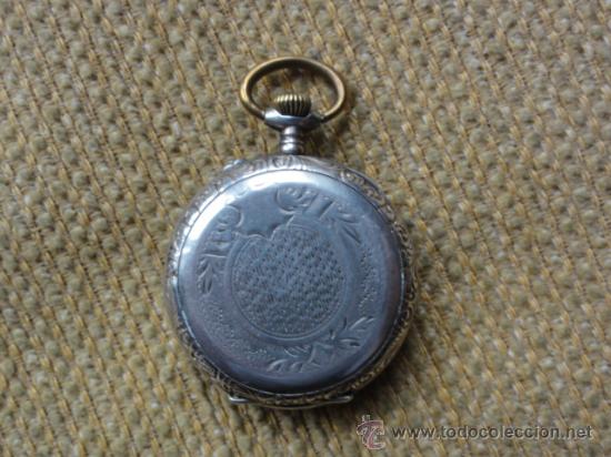 Relojes de bolsillo: RELOJ DE PLATA - Foto 2