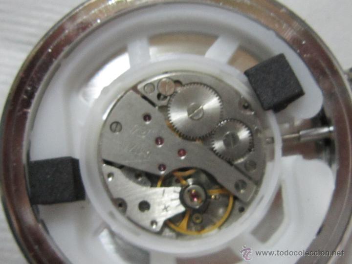 Relojes de bolsillo: RELOJ DE BOLSILLO EN ACERO - Foto 5