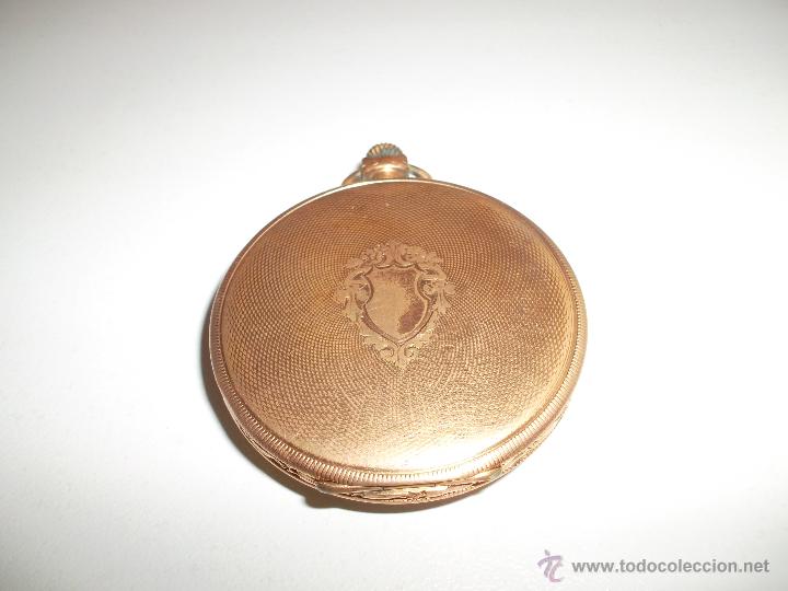 Relojes de bolsillo: RELOJ CHAPADO EN ORO - Foto 2