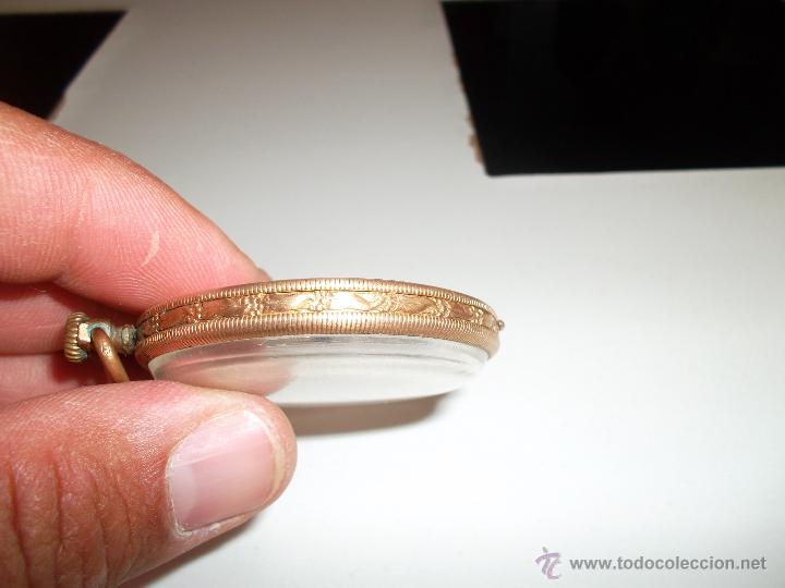 Relojes de bolsillo: RELOJ CHAPADO EN ORO - Foto 4