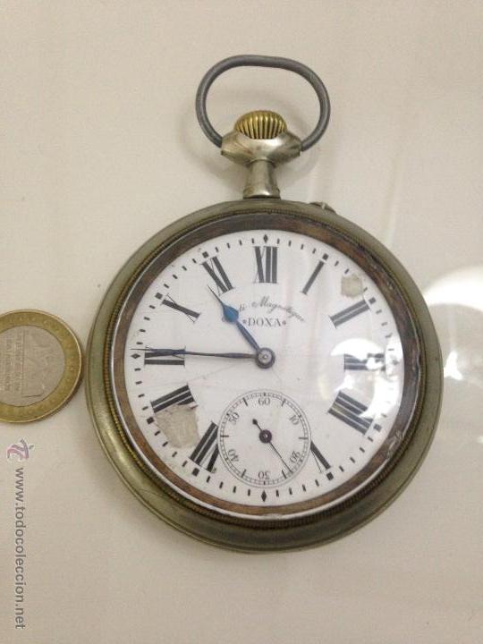 antiguo reloj de gran tamaño - Compra venta en todocoleccion