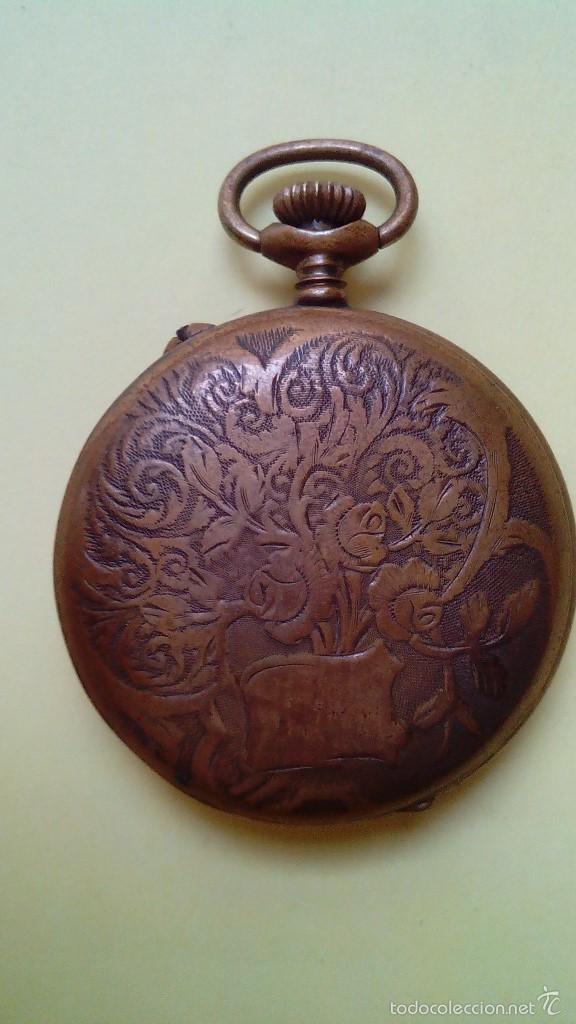 Relojes de bolsillo: antiguo reloj - Foto 1