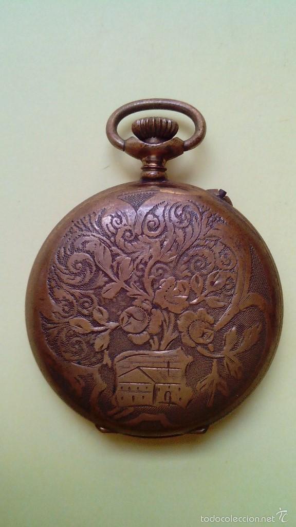 Relojes de bolsillo: antiguo reloj - Foto 2
