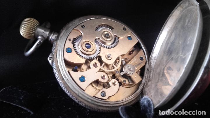 Relojes de bolsillo: Reloj antiguo plata - Foto 5