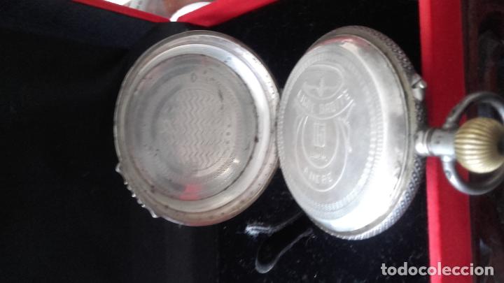 Relojes de bolsillo: Reloj antiguo plata - Foto 6