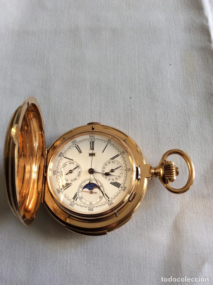reloj de bolsillo suizo 18 kl cron - Compra venta en todocoleccion