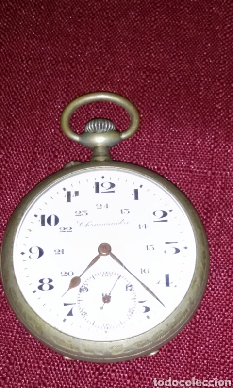 Relojes de bolsillo: Reloj bolsillo caballero plata - Foto 2