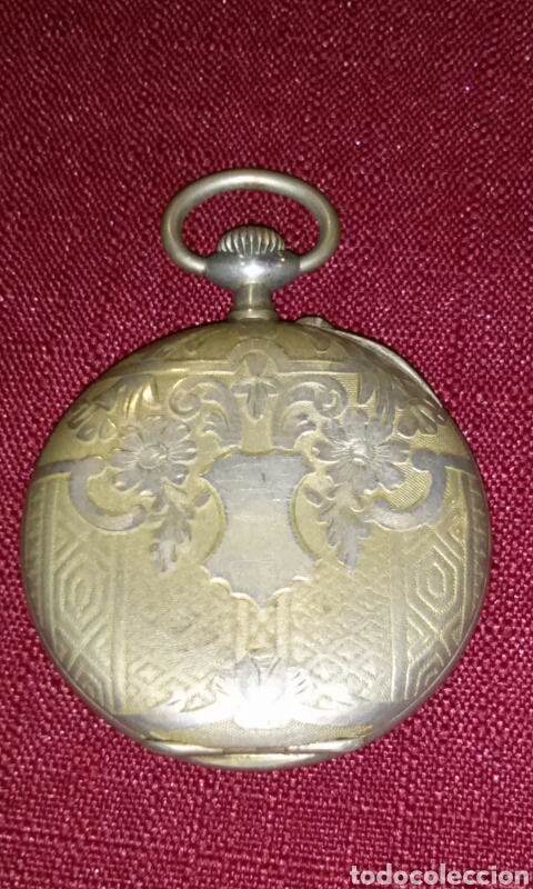 Relojes de bolsillo: Reloj bolsillo caballero plata - Foto 3
