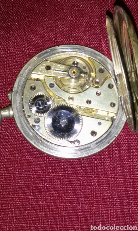 Relojes de bolsillo: Reloj bolsillo caballero plata - Foto 6