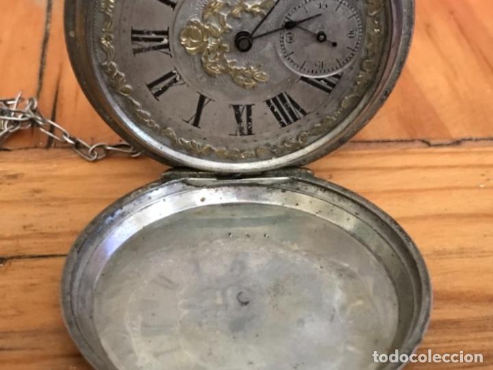 Relojes de bolsillo: Reloj de plata - Foto 6 - 109002591