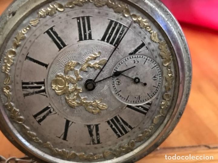 Relojes de bolsillo: Reloj de plata - Foto 7 - 109002591