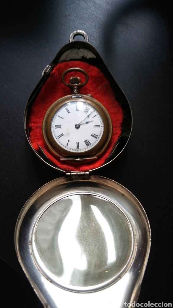 Relojes de bolsillo: Reloj de bolsillo y caja - Foto 1