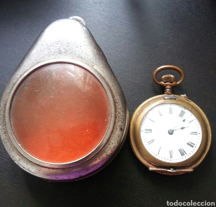 Relojes de bolsillo: Reloj de bolsillo y caja - Foto 3