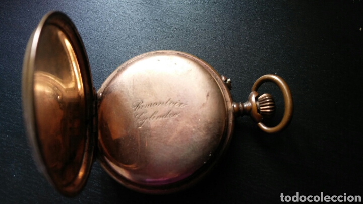 Relojes de bolsillo: Reloj de bolsillo y caja - Foto 7