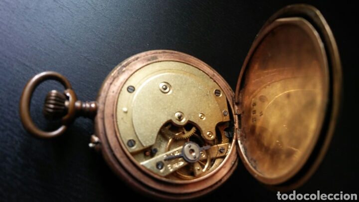 Relojes de bolsillo: Reloj de bolsillo y caja - Foto 9