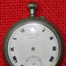 Relojes de bolsillo: CARGA MANUAL - EXACTIMA - COMPLETO DE NIKEL - 70 GRAMOS - 50 MM SIN CONTAR CORONA