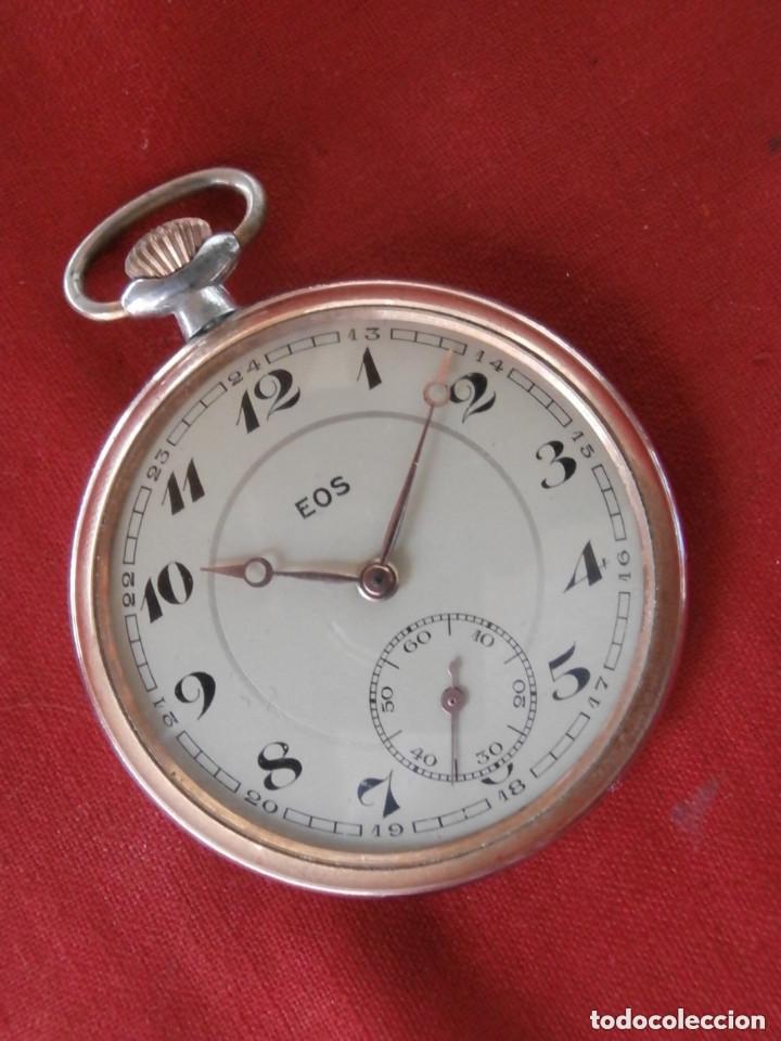 Rayo retirada Tiempo de día antiguo reloj alemán tipo militar de bolsillo a - Compra venta en  todocoleccion