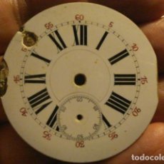 Relojes de bolsillo: ESFERA PORCELANA RELOJ DE BOLSILLO - SIGLO XIX - TENGO MAS EN VENTA. Lote 122629023