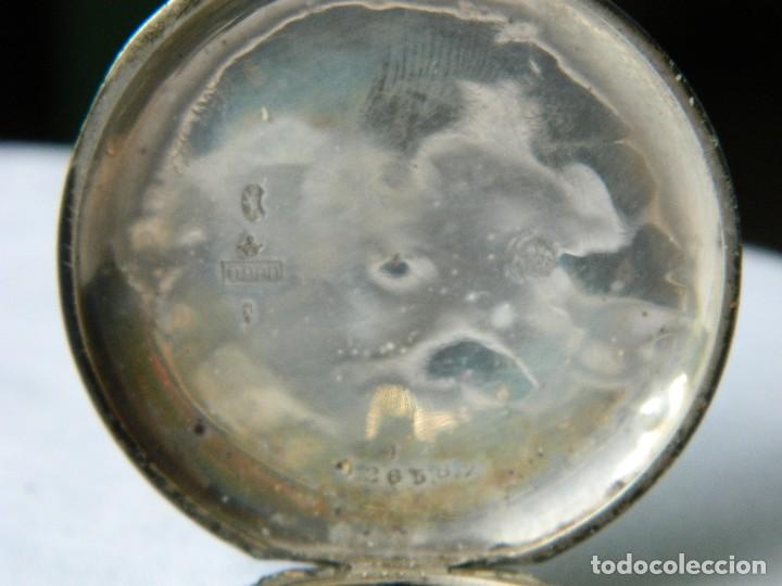 Relojes de bolsillo: RELOJ DE BOLSILLO WATTMAN .PLATA - Foto 2