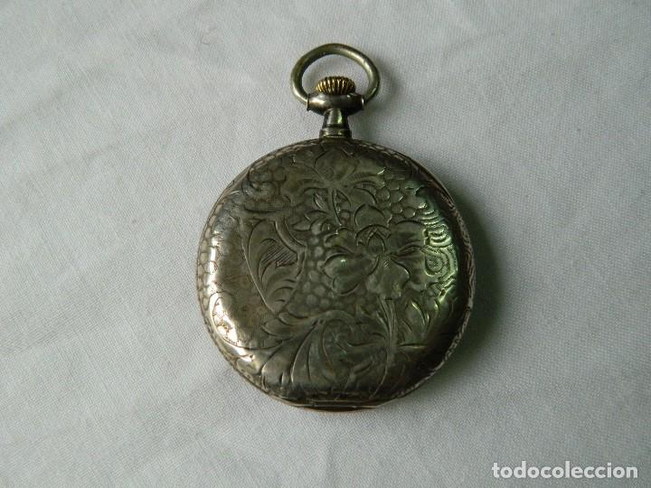 Relojes de bolsillo: RELOJ DE BOLSILLO WATTMAN .PLATA - Foto 1