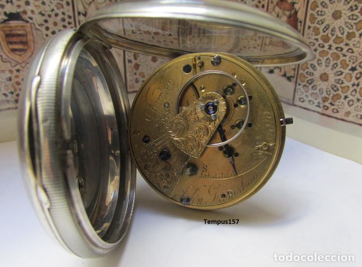 Relojes de bolsillo: Fusee semicatalino 1868 - Foto 2