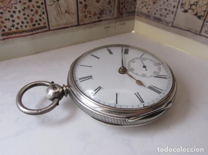 Relojes de bolsillo: Fusee semicatalino 1868 - Foto 6