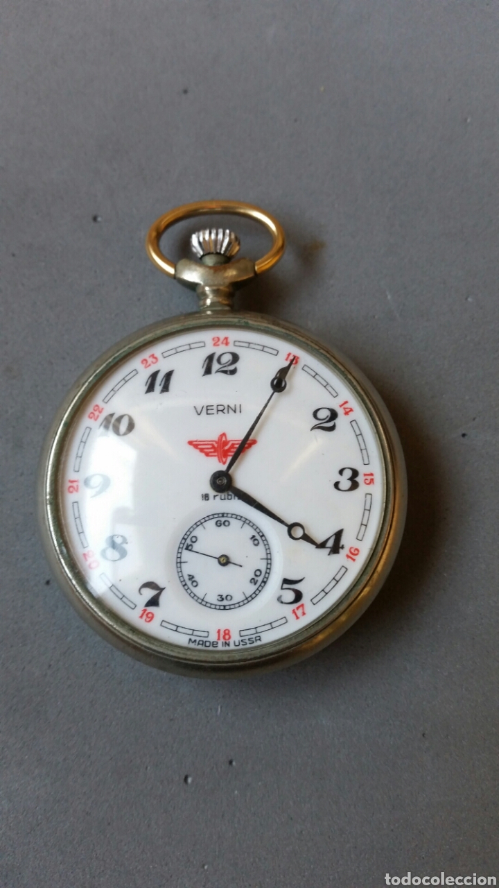 Reloj antiguo made in ussr 18 rubis verni funci - Venduto in vendita  diretta - 133221590