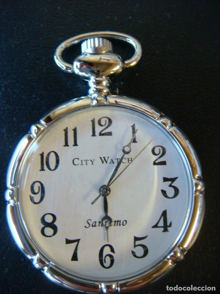 Relojes de bolsillo: RELOJ DE BOLSILLO DE PILAS - Foto 1