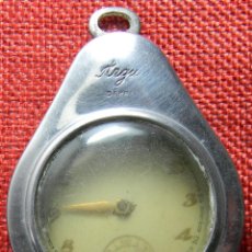 Relojes de bolsillo: RELOJ DE CABALLERO CON SU CAJA DE PROTECCION. DIAMETRO 49 MM CAJA - 45 MM RELOJ - PESO 76 GRAMOS.
