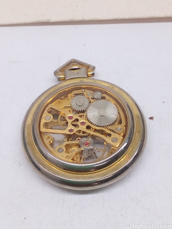 Relojes de bolsillo: Reloj de bolsillo carga manual en funci&oacute;n - Foto 2
