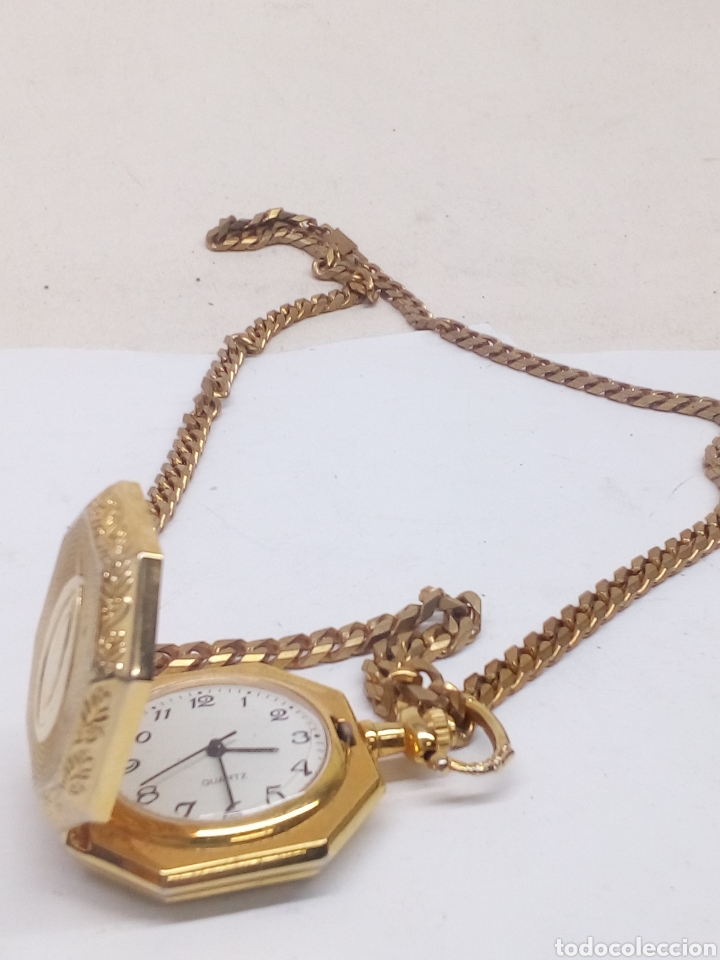 Relojes de bolsillo: Reloj de bolsillo Quartz en funcionamiento - Foto 1