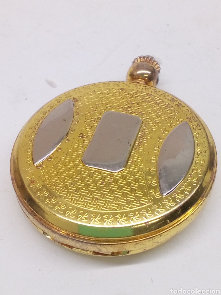 Relojes de bolsillo: Reloj de bolsillo Quartz en funcionamiento - Foto 4