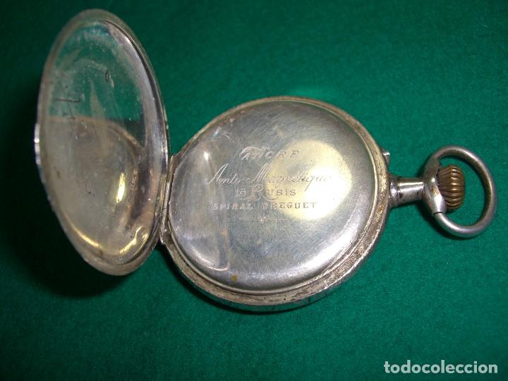 Relojes de bolsillo: RELOJ DE BOLSILLO PLATA DE LEY - Foto 2