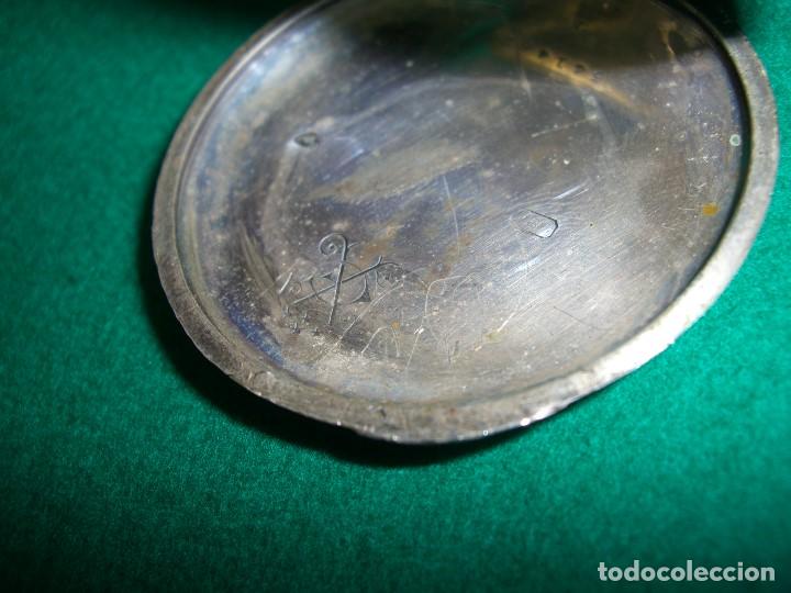 Relojes de bolsillo: RELOJ DE BOLSILLO PLATA DE LEY - Foto 4