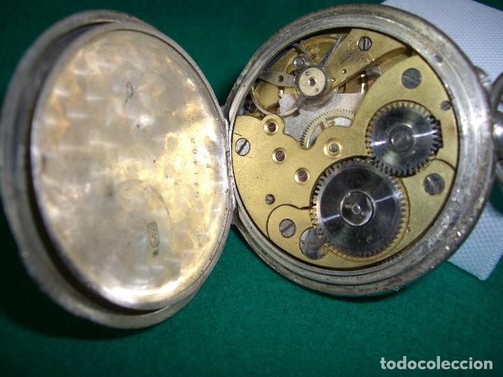 Relojes de bolsillo: RELOJ DE BOLSILLO PLATA DE LEY - Foto 5