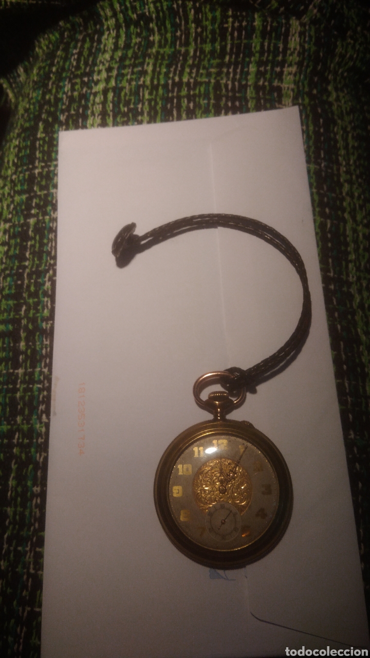 Relojes de bolsillo: RELOJ. MARCA ENIGMA. FUNCIONA. - Foto 1