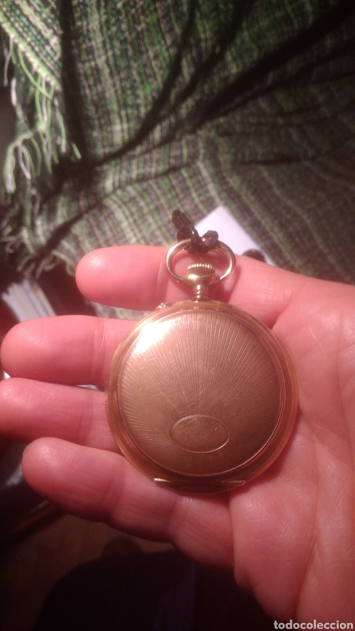 Relojes de bolsillo: RELOJ. MARCA ENIGMA. FUNCIONA. - Foto 4