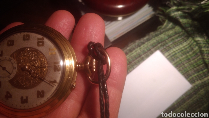 Relojes de bolsillo: RELOJ. MARCA ENIGMA. FUNCIONA. - Foto 5