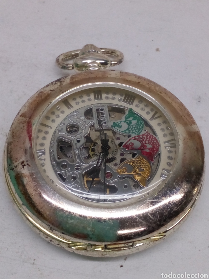 Relojes de bolsillo: Reloj de bolsillo Argo en funcionamiento - Foto 1