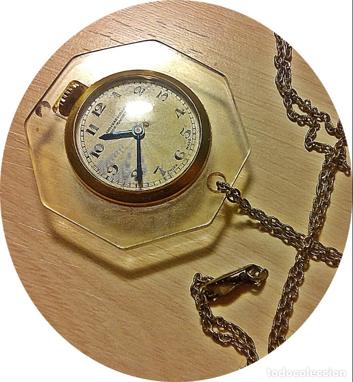 Relojes de bolsillo: RELOJ SUIZO 15 GEMAS. - Foto 5