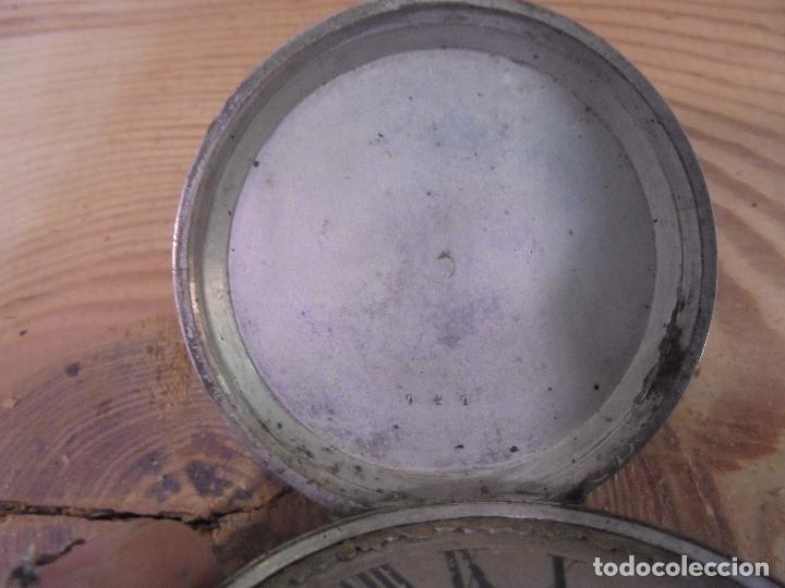Relojes de bolsillo: Reloj de plata - Foto 15 - 109002591