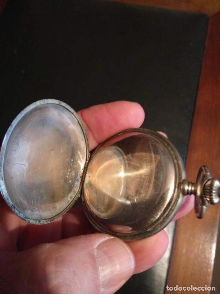 Relojes de bolsillo: Cron&oacute;grafo AR&J. MEYLAN (funciona) - Foto 10