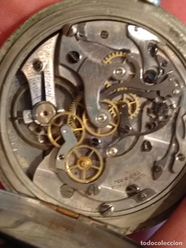 Relojes de bolsillo: Cron&oacute;grafo AR&J. MEYLAN (funciona) - Foto 12
