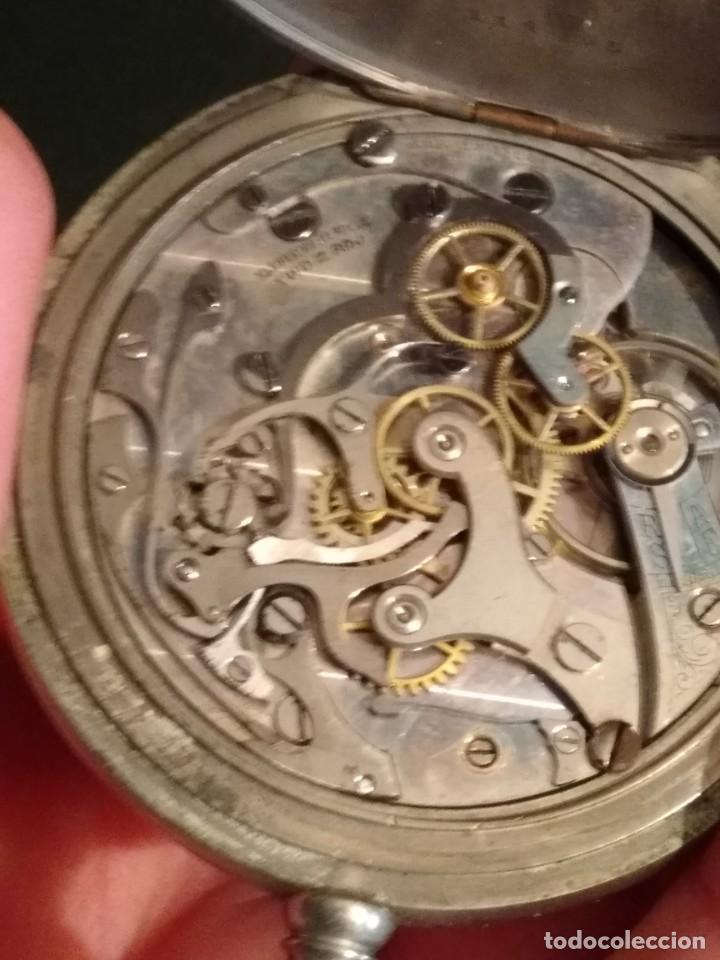 Relojes de bolsillo: Cron&oacute;grafo AR&J. MEYLAN (funciona) - Foto 14